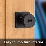 Kwikset Pismo Keyed Entry Door Knob Set