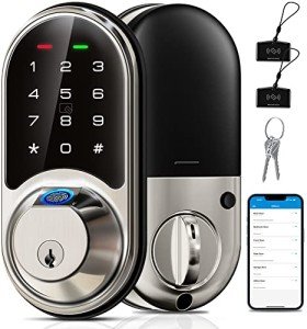 Veise Smart Lock: 7-in-1 Keyless Fingerprint Entry