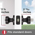 Kwikset Pismo Keyed Entry Door Knob Set