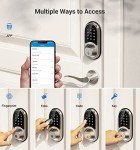 Veise Smart Lock: 7-in-1 Keyless Fingerprint Entry