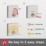 Kwikset Pismo Keyed Entry Door Knob Set