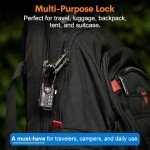 TSA-Approved Adjustable Cable Lock for Travel