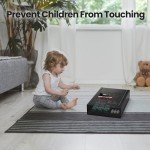 Grimtron Fireproof Small Safe Lock Box