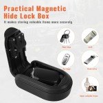 Magnetic Combination Lock Key Hider for Cars