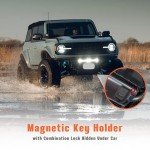 Magnetic Combination Lock Key Hider for Cars