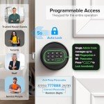 Keyless Fingerprint Door Lock with Auto-Lock