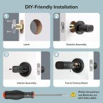 Keyless Fingerprint Door Lock with Auto-Lock