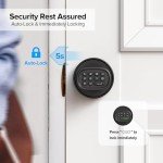 Keyless Fingerprint Door Lock with Auto-Lock