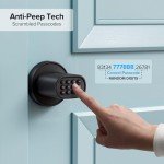 Keyless Fingerprint Door Lock with Auto-Lock