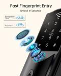 Smart WiFi Fingerprint Lock - App Controlled Security