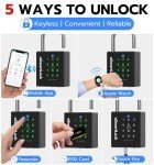 eLinkSmart Heavy Duty Bluetooth Smart Padlock
