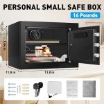 ToruKeep 1.3 Cub Fireproof Safe with Digital Lock