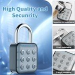 High-Security Combination Lock for Gym & School