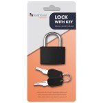 Unpickable Keyed Padlock for Lockers and Storage