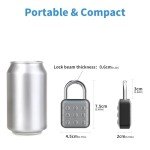 High-Security Combination Lock for Gym & School