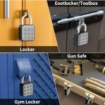 High-Security Combination Lock for Gym & School