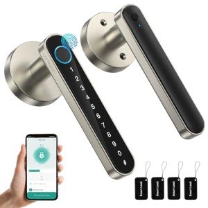 TMEZON Fingerprint Smart Door Lock for Keyless Entry