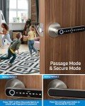 TMEZON Fingerprint Smart Door Lock for Keyless Entry