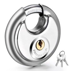 Vervida® Heavy-Duty Stainless Steel Disc Lock