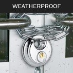 Vervida® Heavy-Duty Stainless Steel Disc Lock
