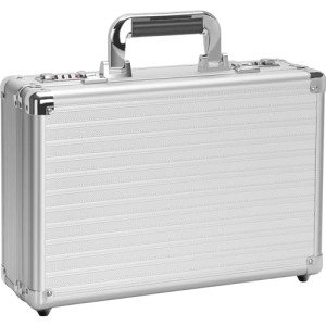 Portable Locking Storage Box with Dual Combination Locks