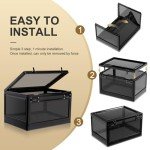 Large Secure Lockbox with Combination Key Access