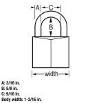 Master Lock 2-Piece Aluminum Keyed Padlock Set