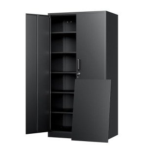 Yizosh Metal Storage Cabinet with Unpickable Lock