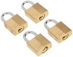 Master Lock Heavy-Duty Brass Padlock - 1.9 cm