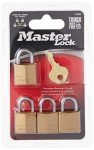 Master Lock Heavy-Duty Brass Padlock - 1.9 cm