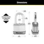 MasterLock CO M5XTLFCCSEN - Unpickable Lock Set