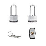 CINCINNO 6-Pack Heavy-Duty Keyed Padlocks