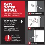 Kwikset Halifax Keyless Push Button Door Lever