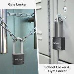 Puroma 2-Pack Unpickable Padlocks with Keys