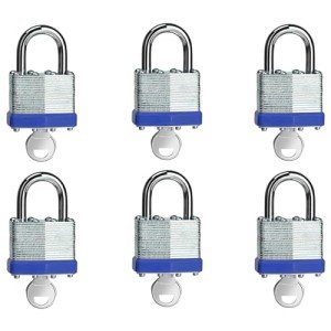 LQYN 40mm Unpickable Keyed Padlock Set
