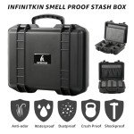 Large Odor-Proof Box with Lock for Travel