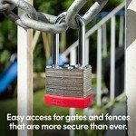 Lion Locks Keyed-Alike Padlock with 2-inch Shackle