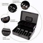 Money Box with Combination Lock and Tray