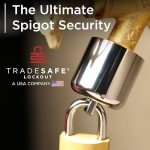 Water Spigot Lock with Keyed Padlock