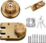 Keyless Twist Lock Jimmy Proof Deadbolt Unpickable