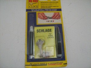 Rekey Lock Set for Six Keyed Locks