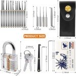 Heavy Duty Waterproof Steel Key Padlocks - 20 Pack