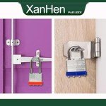 Unpickable Outdoor Padlocks - 6 Pack Set