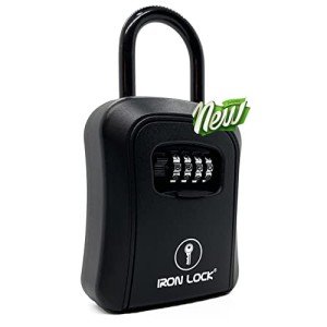 Portable Waterproof Iron Lock with 4-Digit Code
