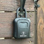 Portable Waterproof Iron Lock with 4-Digit Code