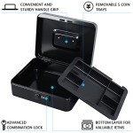 KYODOLED Large Combination Lock Cash Box