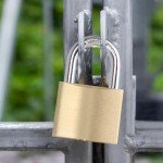 Brass Padlock with 3 Keys – Durable Security