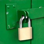 Brass Padlock with 3 Keys – Durable Security