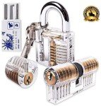 Waterproof Anti-Rust Padlock Set with Same Keys
