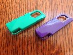 Brightly Colored Resettable Combo Locks - Set of 4